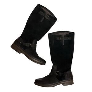 UGG WOMEN'S THOMSEN TALL BLACK WINTER BOOTS SIZE USA 8.5 NO BOX